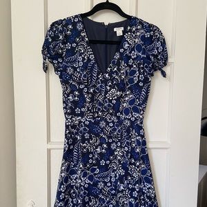 Printed J.Crew dress
